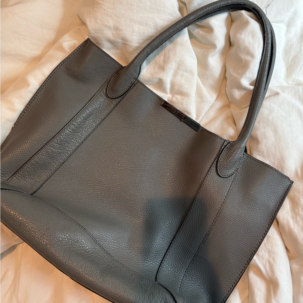 Botkier Leather Tote Grey (Basically New)